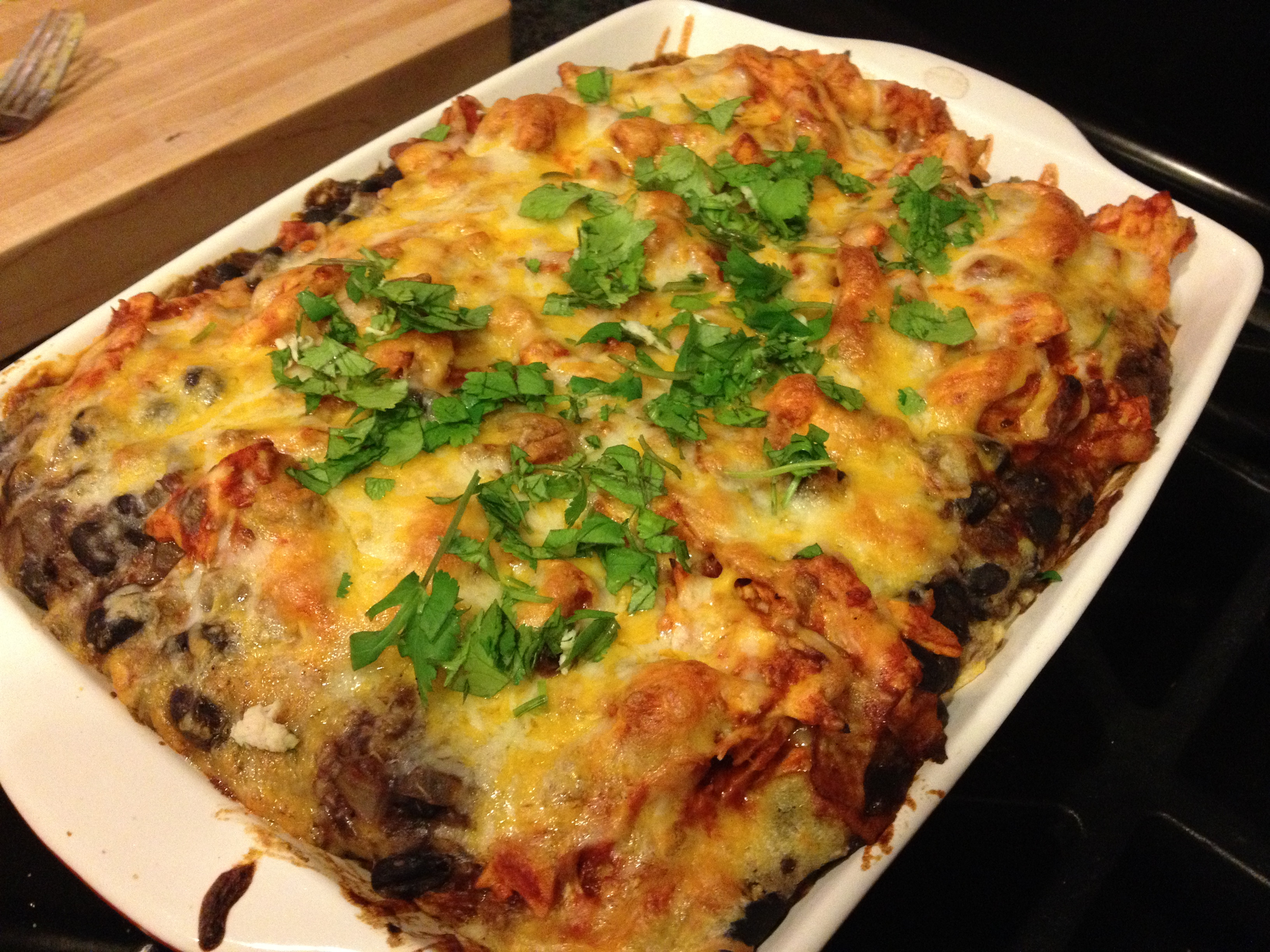 Chicken Tamale Pie
 Quick Dinner Chicken Tamale Pie