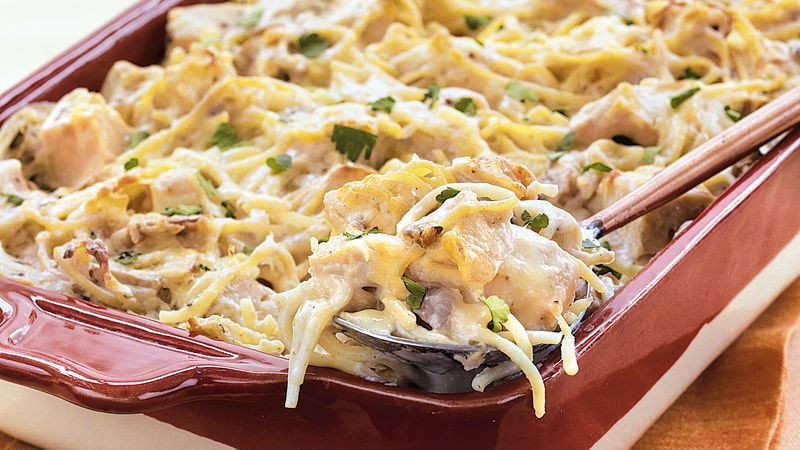 Chicken Tetrazzini Casserole
 Chicken Tetrazzini recipe from Betty Crocker