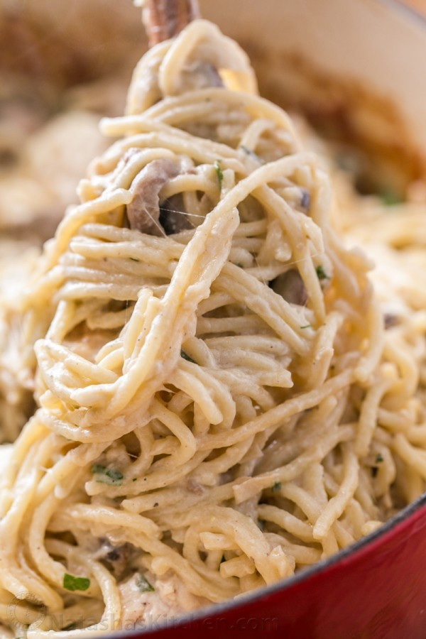 Chicken Tetrazzini Casserole
 Chicken Tetrazzini Recipe NatashasKitchen