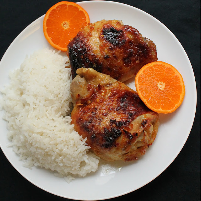 Chicken Thighs And Rice
 Orange Glazed Chicken Thighs thestayathomechef