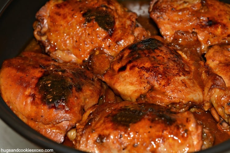 Chicken Thighs Crock Pot Recipes
 2 Ingre nt Slow Cooker Barbecue Chicken Hugs and