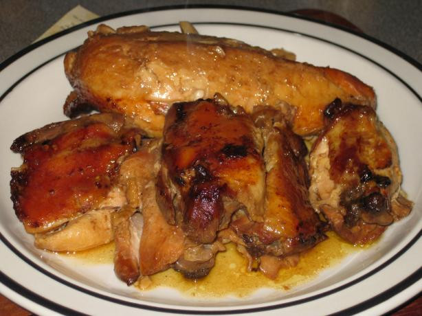 Chicken Thighs In Crockpot
 Crock Pot Oriental Chicken Thighs Recipe Food