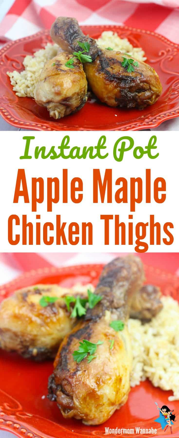 Chicken Thighs Instant Pot
 Instant Pot Apple Maple Chicken Thighs