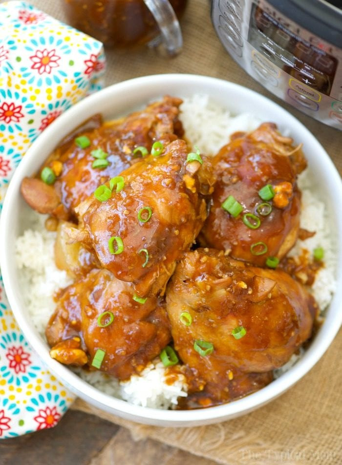 Chicken Thighs Instant Pot
 Instant Pot Spicy Teriyaki Chicken Thighs · The Typical Mom