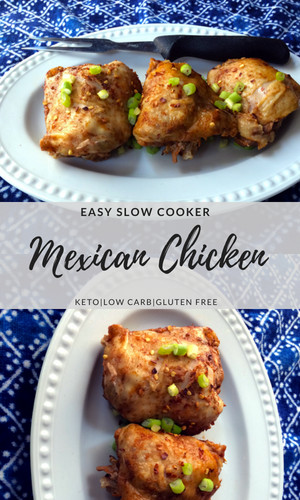 Chicken Thighs Nutrition
 Easy Keto Slow Cooker Mexican Chicken Thighs