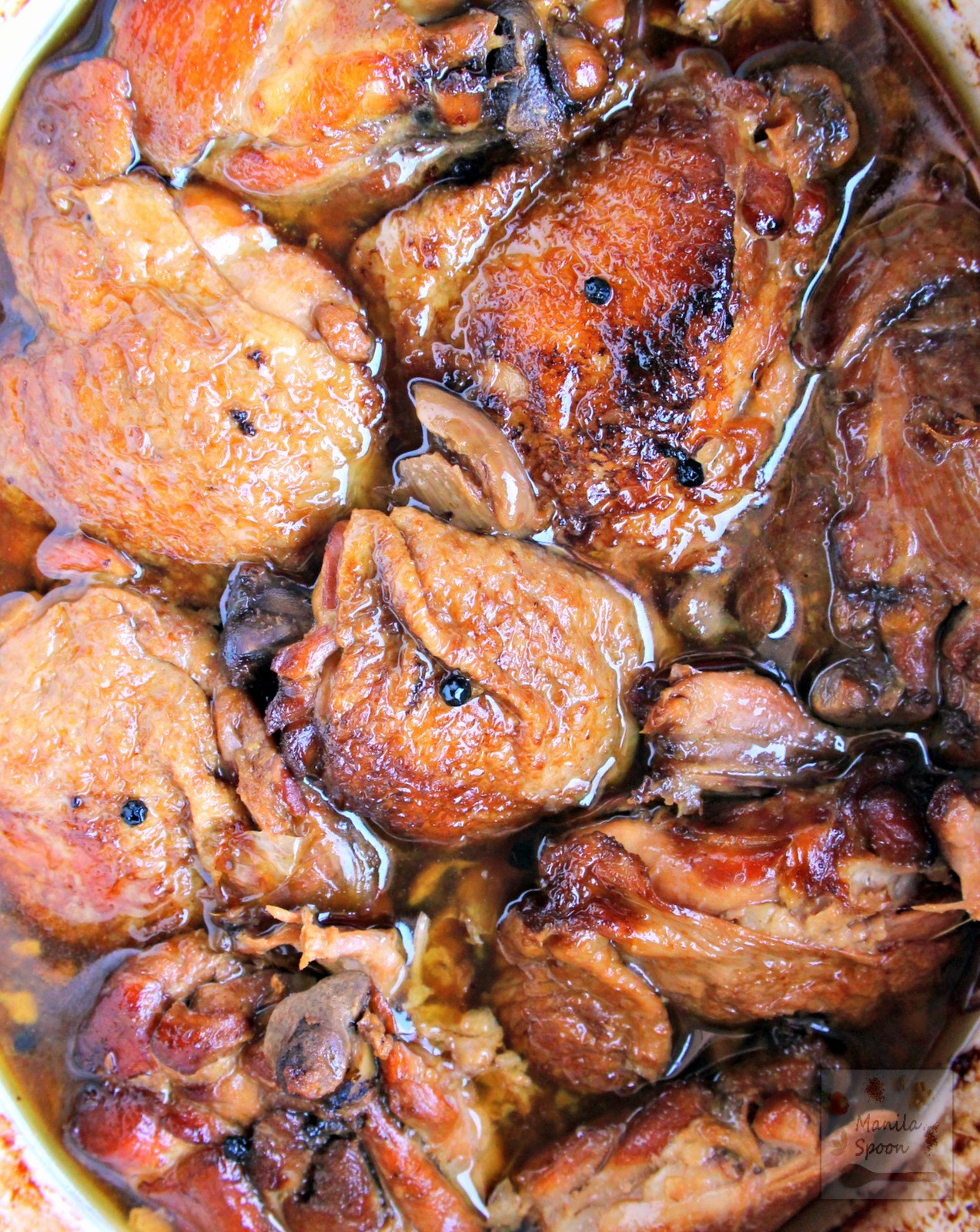 Chicken Thighs Slow Cooker
 Slow Cooker Chicken Adobo Manila Spoon