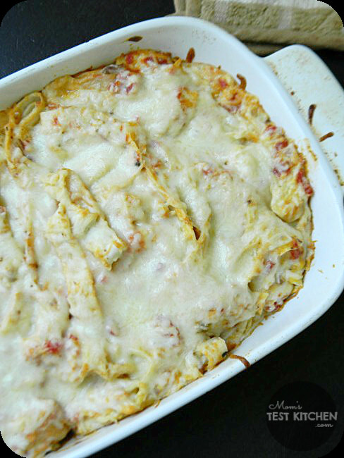 Chicken Tortilla Casserole
 Simple Chicken Tortilla Casserole Mom s Test Kitchen