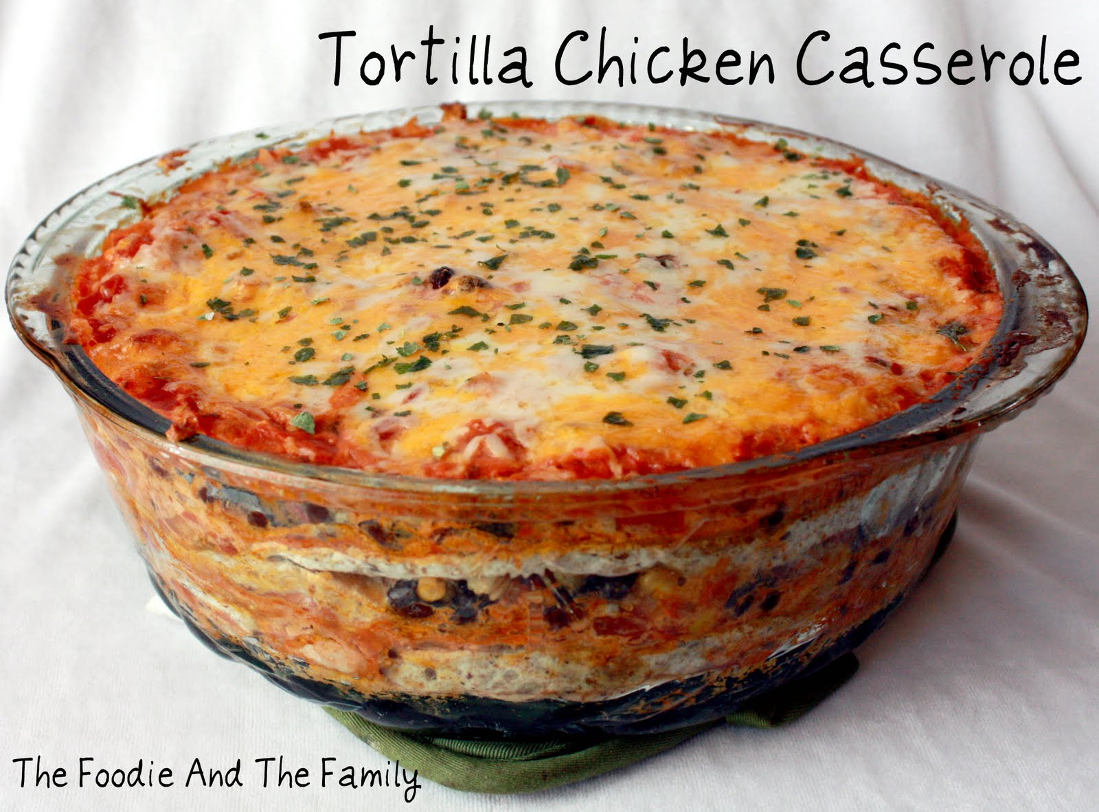 Chicken Tortilla Casserole
 Tortilla Chicken Casserole