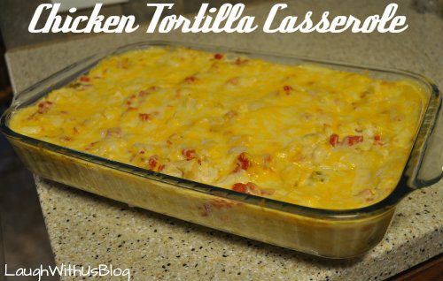 Chicken Tortilla Casserole
 Chicken Tortilla Casserole