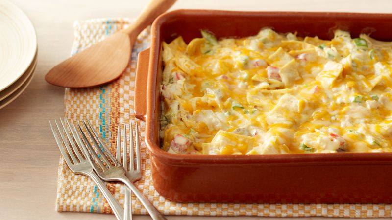 Chicken Tortilla Casserole
 Skinny Chicken Tortilla Casserole recipe from Betty Crocker