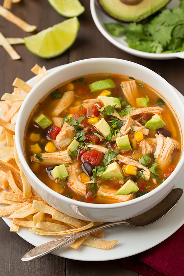 Chicken Tortilla Soup Easy
 Slow Cooker Chicken Tortilla Soup