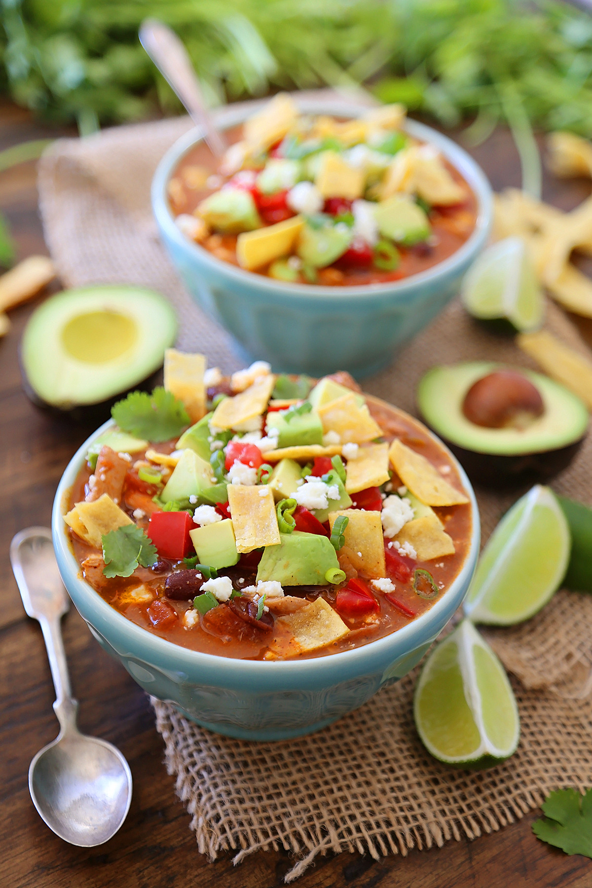 Chicken Tortilla Soup Easy
 Easy Chicken Tortilla Soup