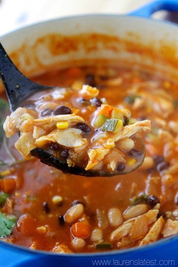 Chicken Tortilla Soup Easy
 Easy Chicken Tortilla Soup