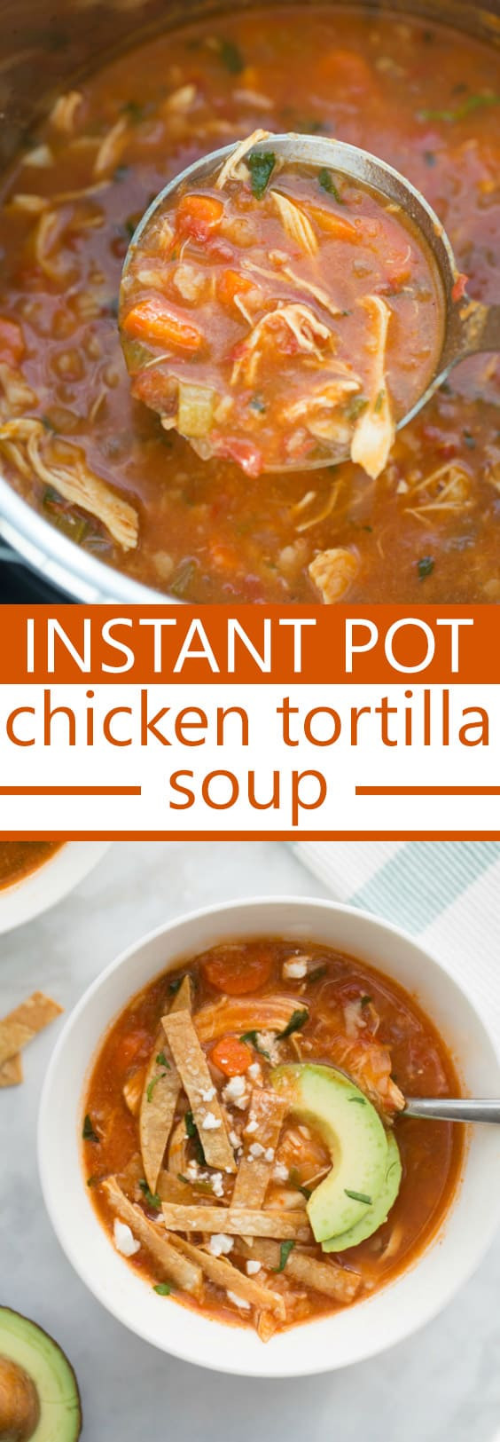 Chicken Tortilla Soup Instant Pot
 Instant Pot Chicken Tortilla Soup Meaningful Eats