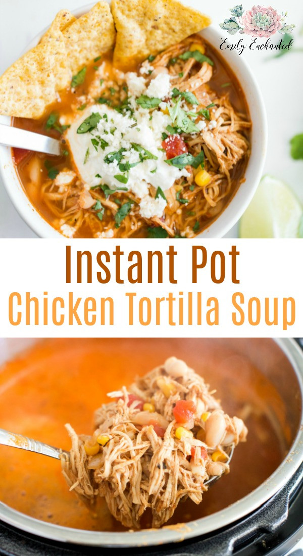 Chicken Tortilla Soup Instant Pot
 Instant Pot Chicken Tortilla Soup Recipe