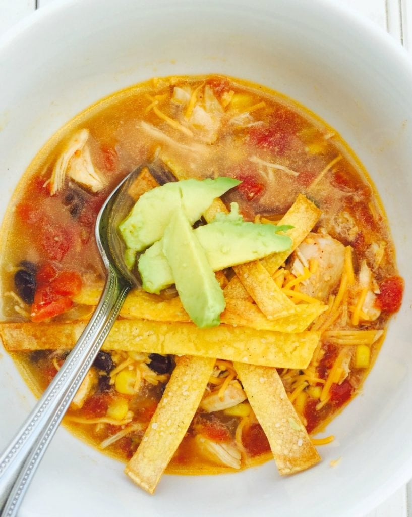 Chicken Tortilla Soup Instant Pot
 Instant Pot Chicken Tortilla Soup 21 Day Fix