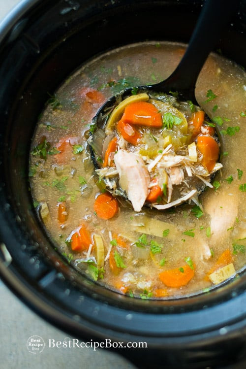 Chicken Vegetable Soup Recipes
 Favorite Slow Cooker Chicken Ve able Soup Recipe that s