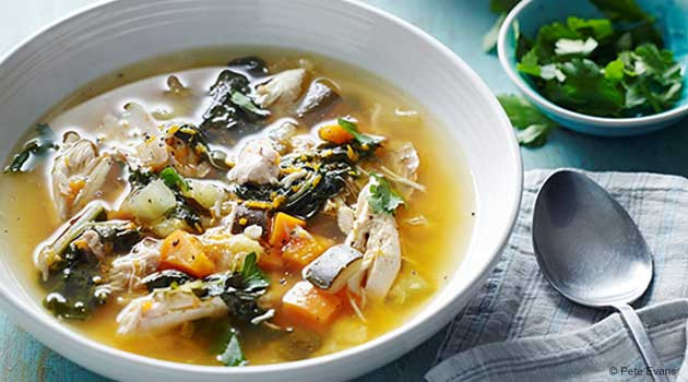 Chicken Vegetable Soup Recipes
 Hearty Chicken and Ve able Soup Recipe