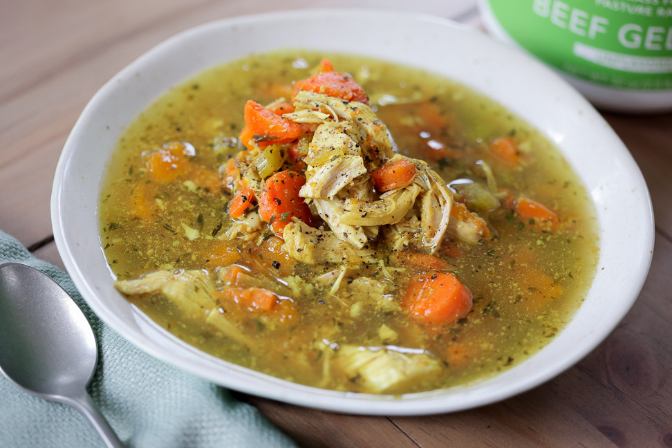 Chicken Vegetable Soup Recipes
 Whole30 Instant Pot Chicken Soup Recipe