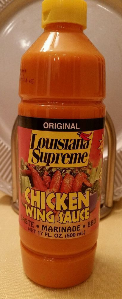 Chicken Wing Sauces
 Louisiana Supreme Chicken Wing Sauce BBQ Women Man 17 oz