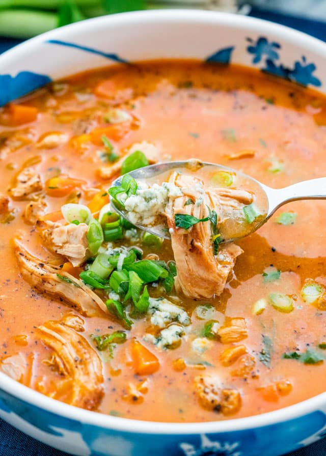 Chicken Wing Soup
 Buffalo Chicken Wing Soup Jo Cooks