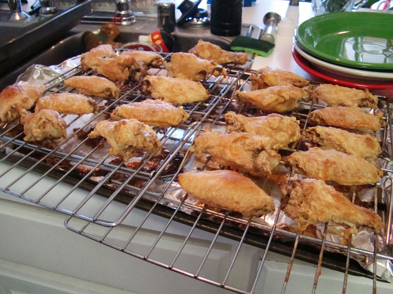Chicken Wings In Oven
 Dinner with the Grobmyers Crispy Oven Baked Chicken Wings