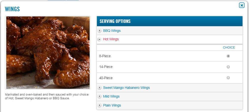 Chicken Wings Nutrition
 How Many Calories Are In Buffalo Chicken Wings 84 KCALs