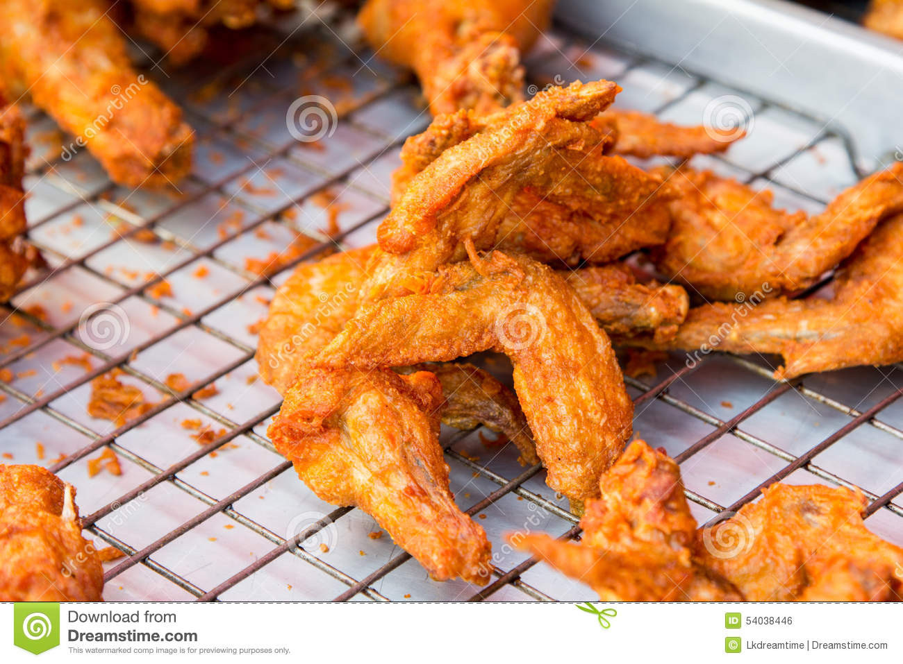 Chicken Wings On Sale
 Fried Chicken Wings Stock Image