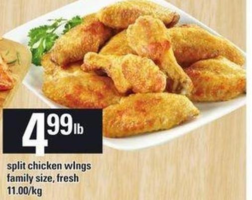 Chicken Wings On Sale
 Split Chicken Wings on sale