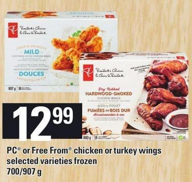 Chicken Wings On Sale
 PC Free From Chicken Turkey on sale