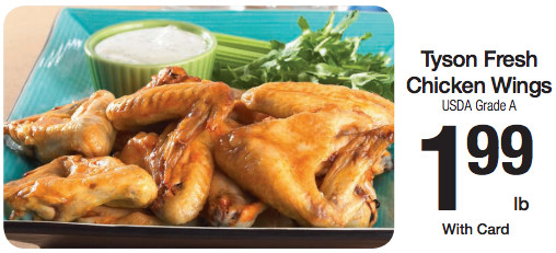 Chicken Wings On Sale
 Tyson Chicken Wings Sale To Match Our Printable Coupon