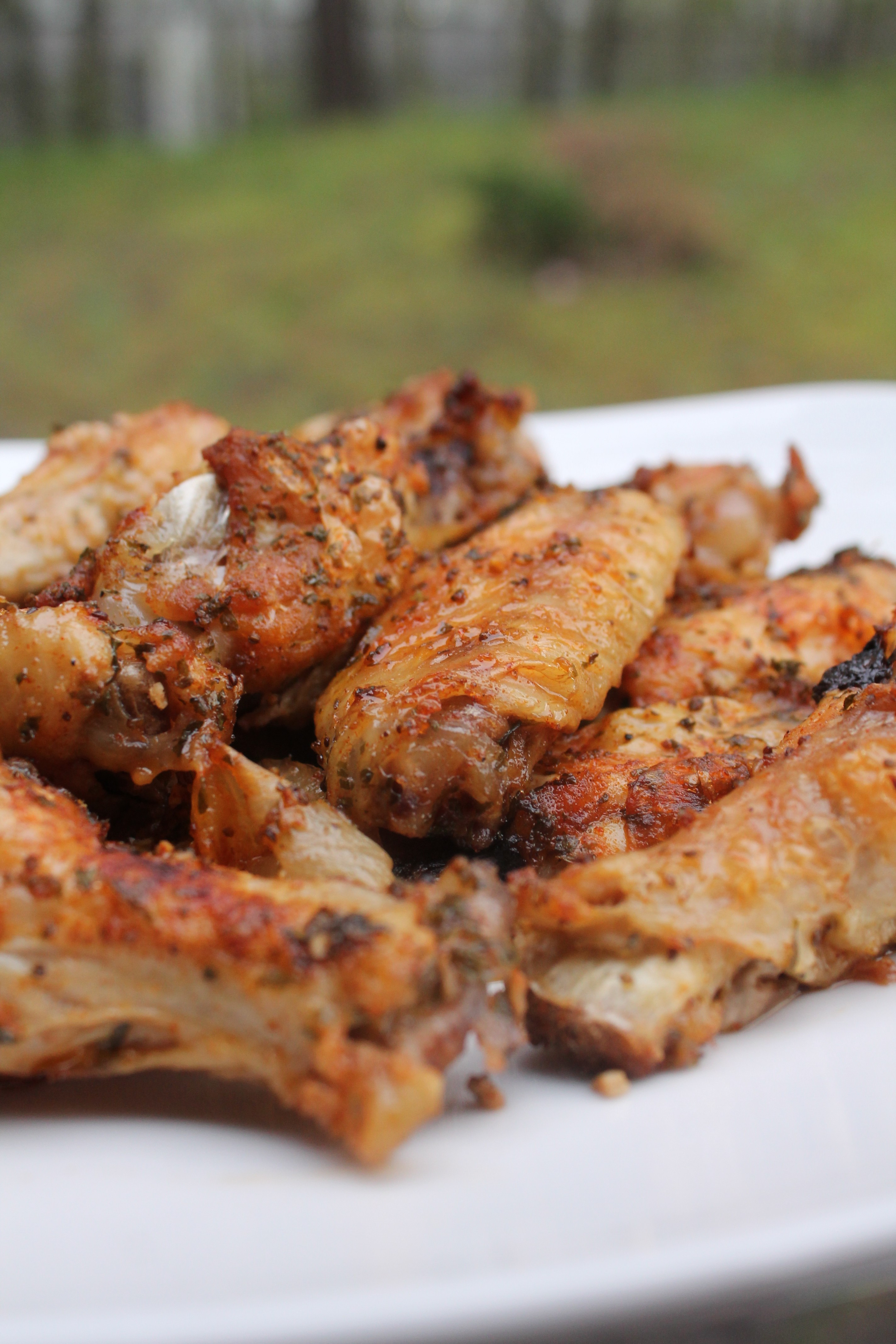 Chicken Wings Recipe Baked
 Baked Garlic & ion Chicken Wings