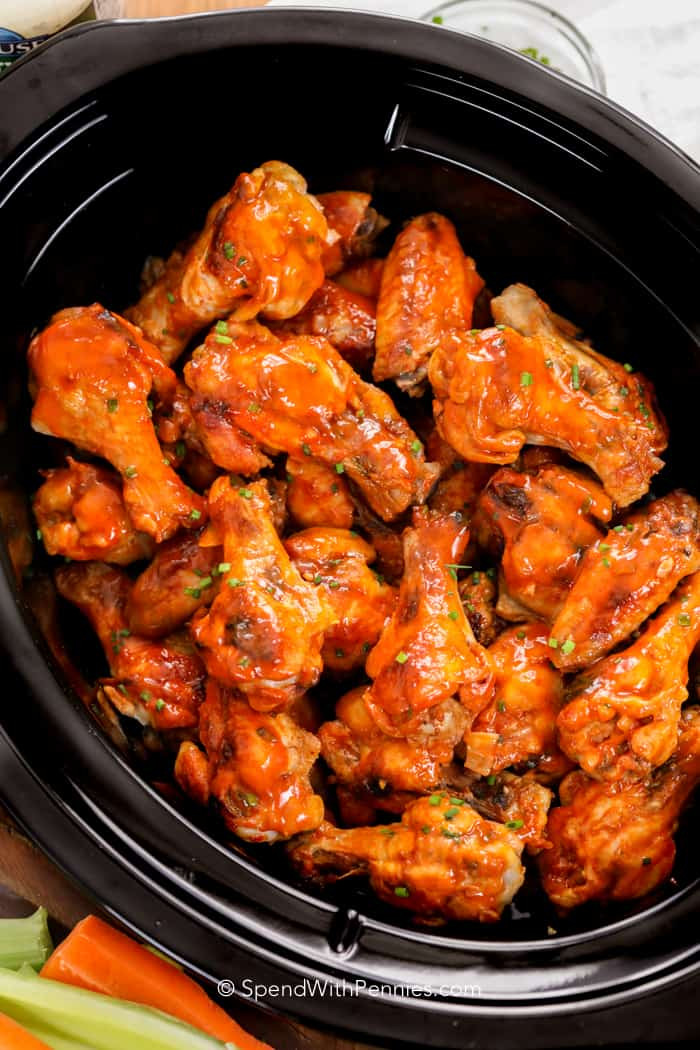 Chicken Wings Slow Cooker
 slow cooker buffalo chicken wings