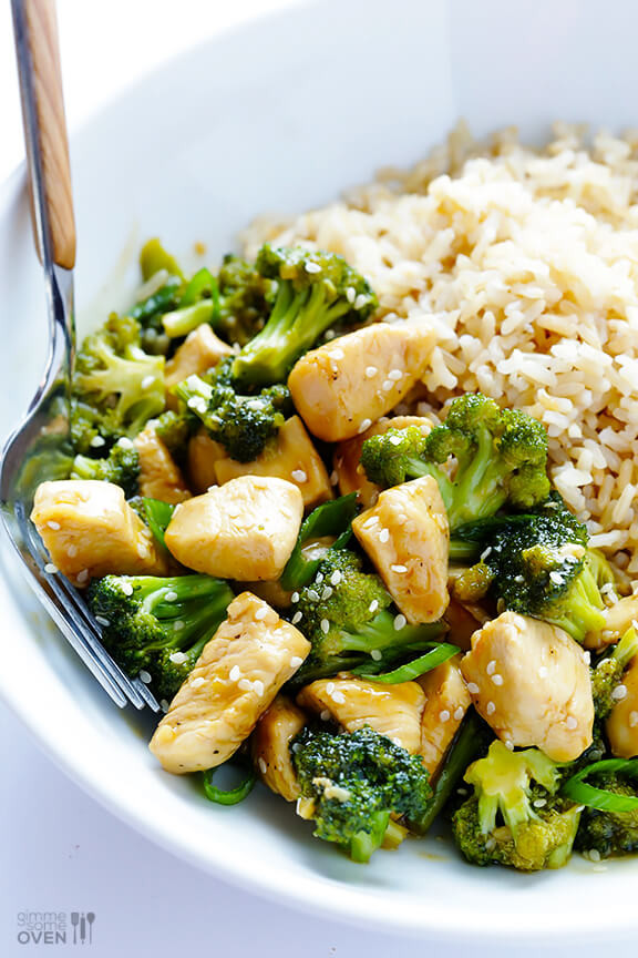 Chicken With Broccoli
 12 Minute Chicken and Broccoli