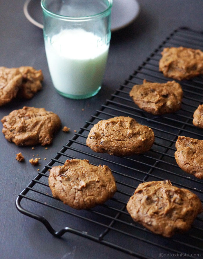 Chickpea Chocolate Chip Cookies
 Vegan Chickpea Chocolate Chip Cookies Gluten free Nut
