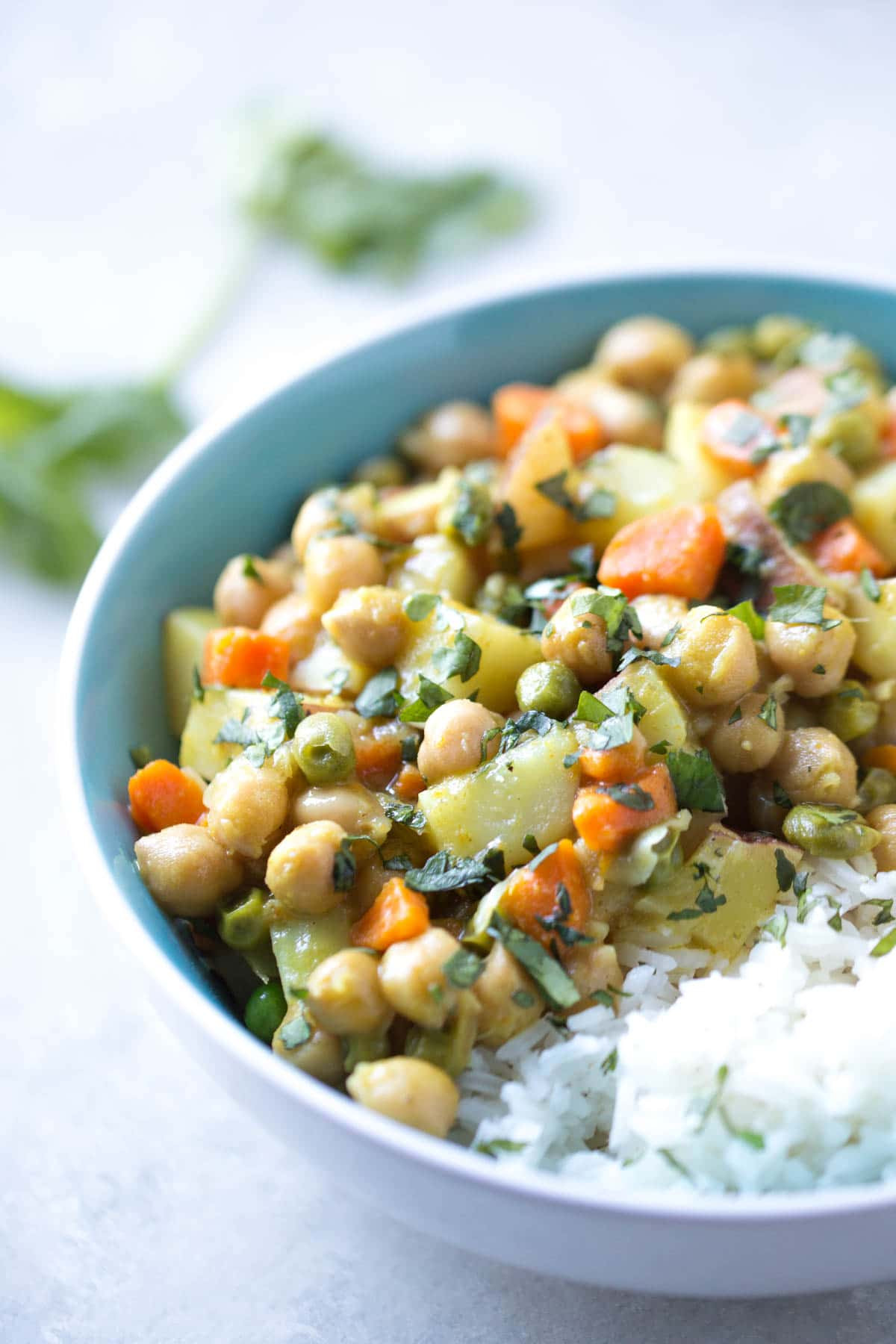 Chickpea Potato Curry
 Thai Style Chickpea Potato Curry Simply Whisked