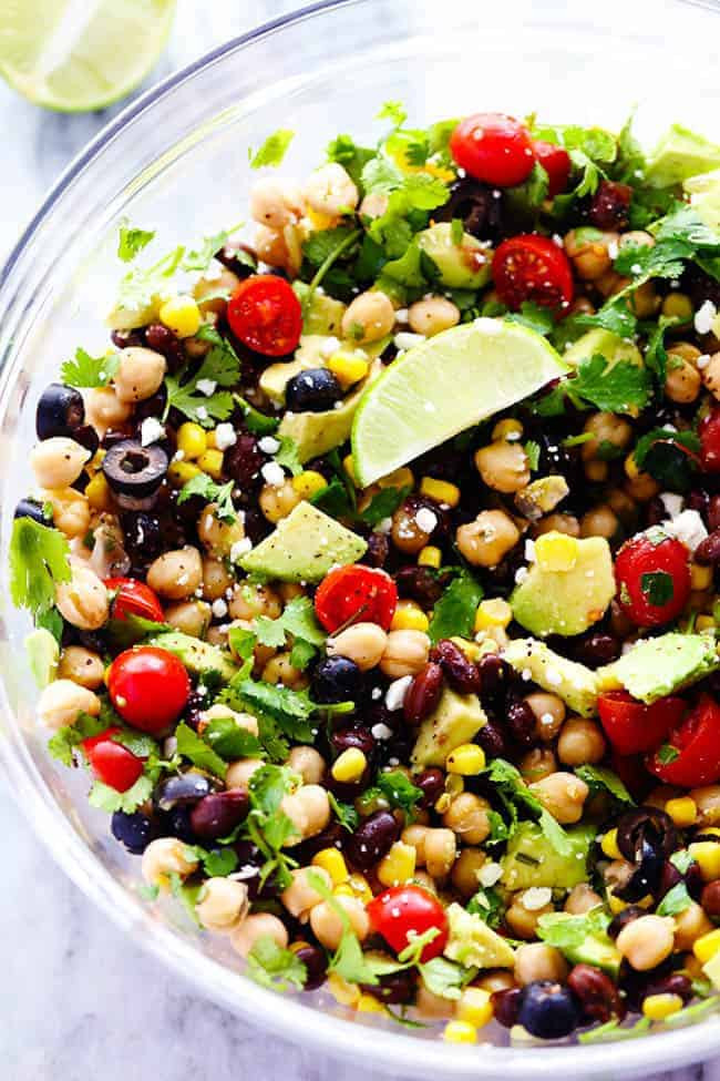 Chickpea Salad Recipes
 Southwest Chickpea Salad