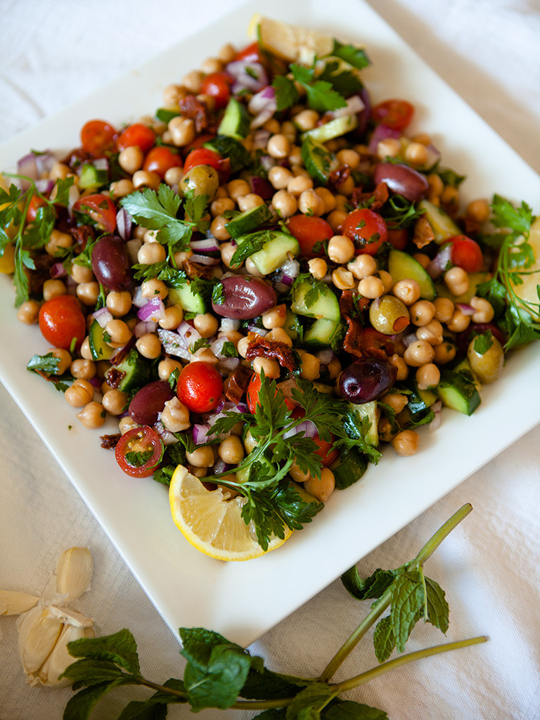 Chickpea Salad Recipes
 Mediterranean Chickpea Salad Healthy Food