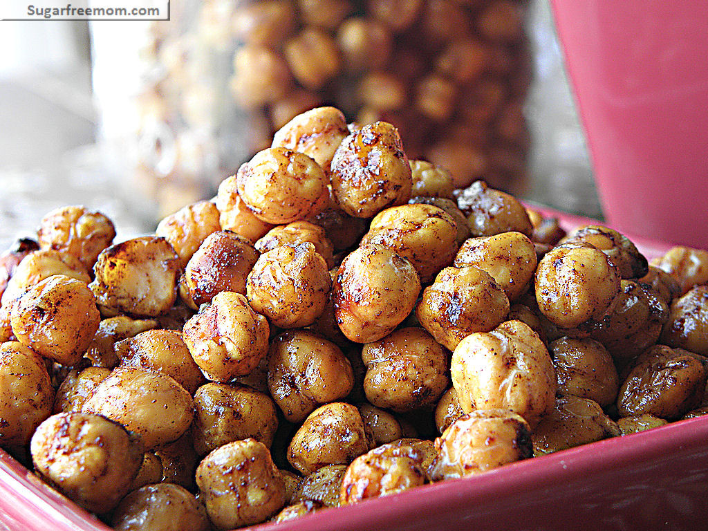 Chickpea Snacks Recipes
 Crispy &Sweet Garbanzo Bean Snack