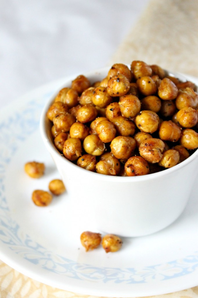 Chickpea Snacks Recipes
 Spicy Roasted Chickpeas