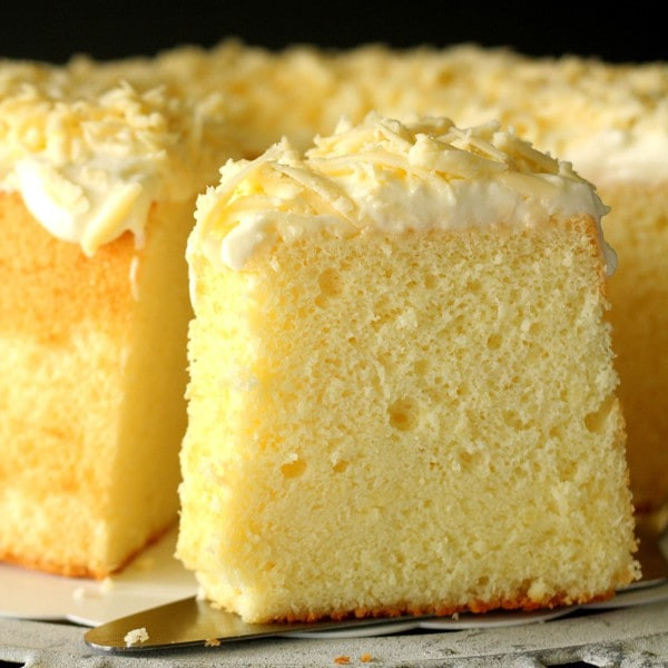 Chiffon Cake Recipe
 Parmesan Chiffon Cake