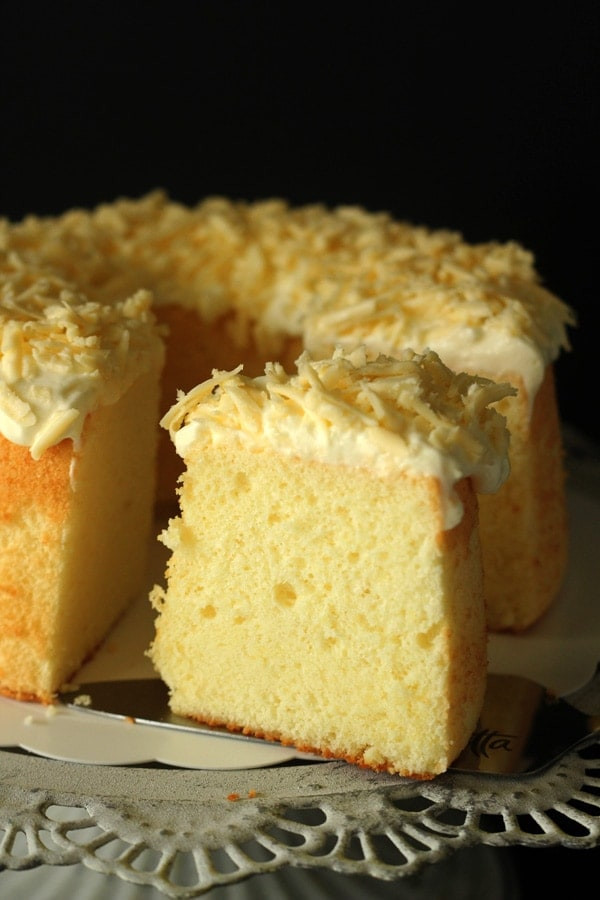 Chiffon Cake Recipe
 Parmesan Chiffon Cake