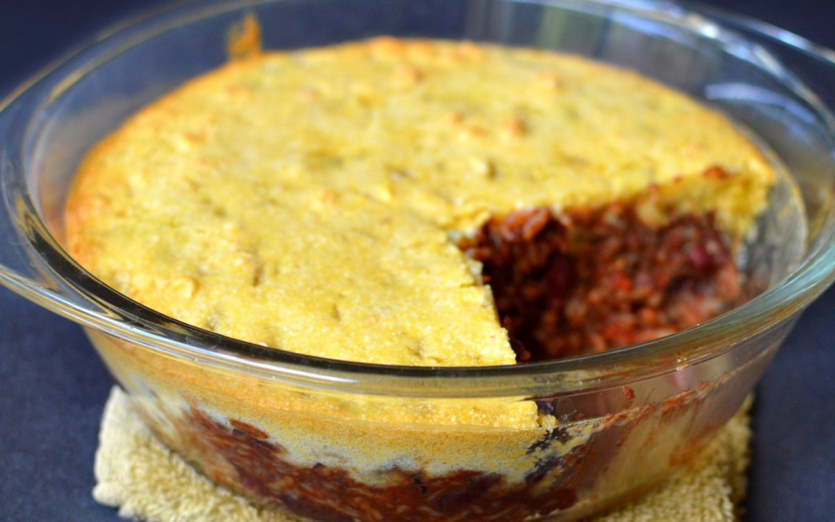 Chili Cornbread Bake
 Chili Cornbread Casserole [Vegan] e Green Planet