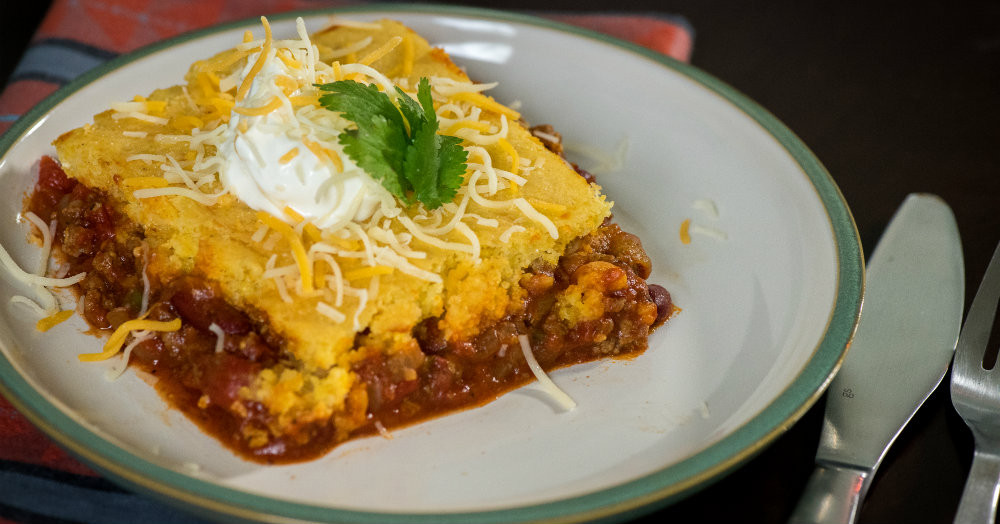 Chili Cornbread Casserole
 Oven Baked Chili Cornbread Casserole – 12 Tomatoes