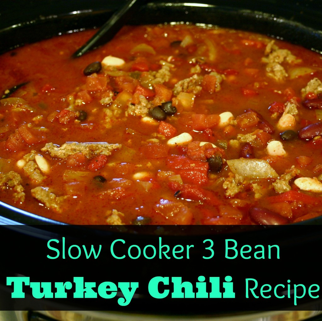 Chili Recipe Turkey
 Easy & Healthy Dinner Three Bean Turkey Chili Recipe