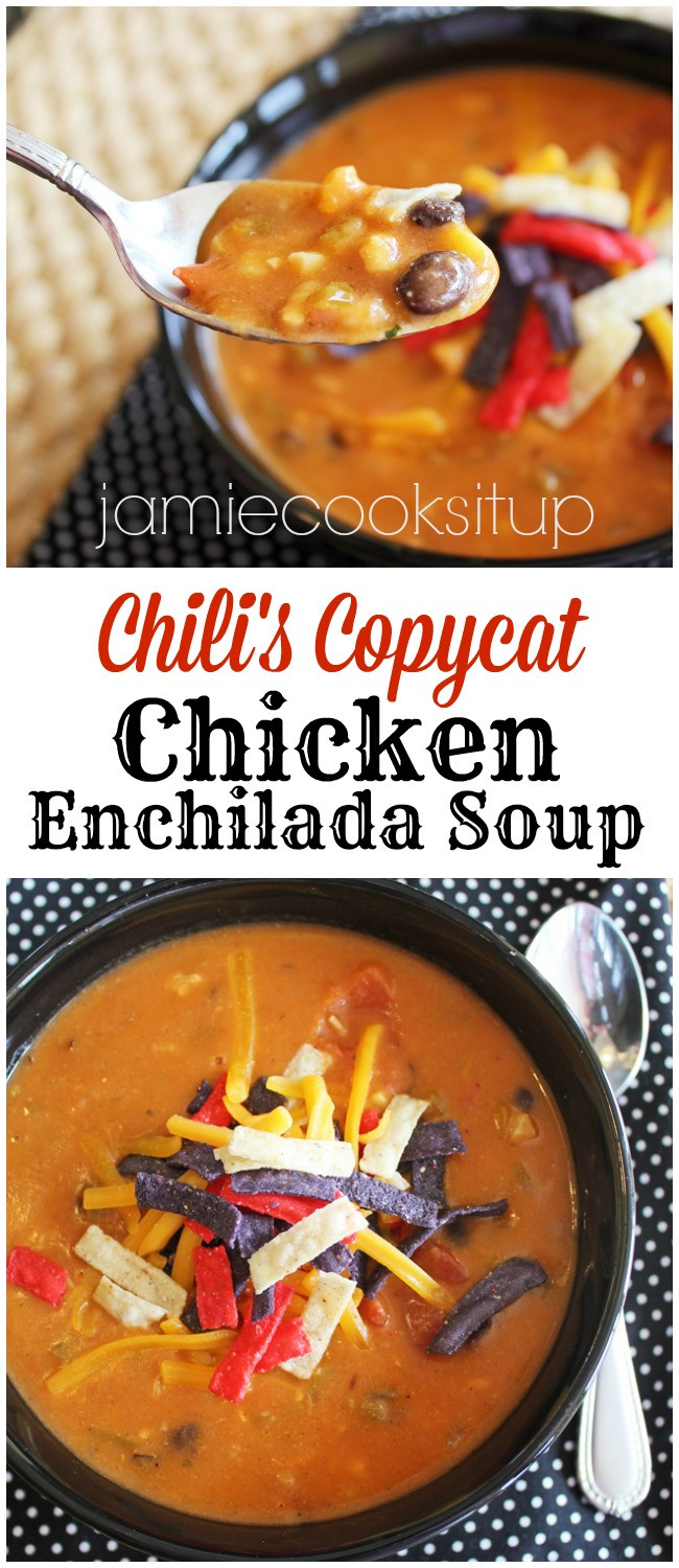 Chili'S Chicken Enchilada Soup
 Chili’s Copycat Chicken Enchilada Soup