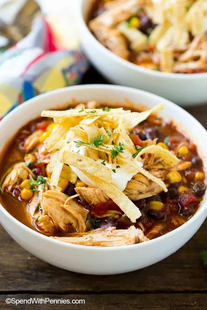 Chili'S Chicken Enchilada Soup
 Hearty Slow Cooker Chicken Enchilada Soup Spend With Pennies