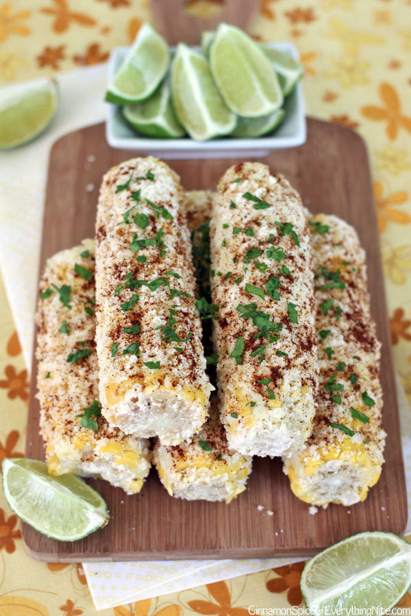 Chilis Roasted Street Corn
 Mexican Street Corn