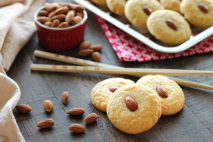 Chinese Almond Cookies Recipes
 Chinese Almond Cookies Dessert Now Dinner Later