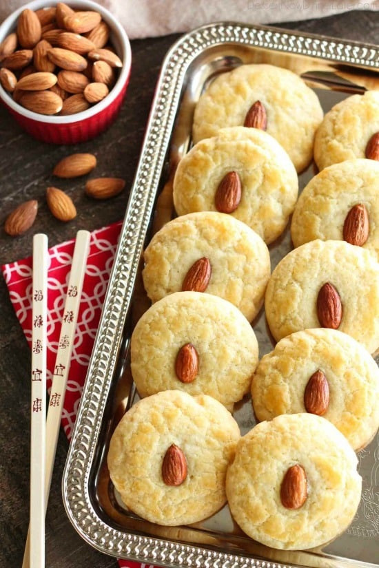 Chinese Almond Cookies Recipes
 Chinese Almond Cookies Dessert Now Dinner Later